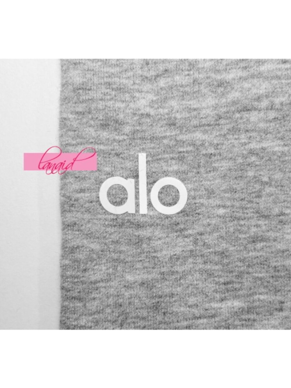 Alo Sway Bootcut Sweatpants Athletic Heather Grey High-Rise Waist Flared Sweats - Picture 13 of 16
